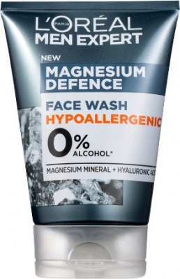 L'Oréal Paris Men Expert Magnesium Defense čistící gel 100 ml