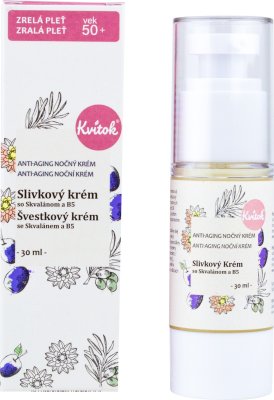 Kvitok II. jakost Navia Noční švestkový krém pro zralou pleť 50+ (30 ml) 30 ml Kvitok II. jakost Navia Noční švestkový krém pro zralou pleť 50+ (30 ml) 30 ml