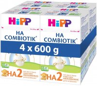 HiPP HA 2 Combiotik® Pokračovací kojenecká výživa 4 x 600 g