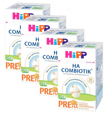 HiPP HA 1 Combiotik® Počáteční kojenecká výživa 4 x 600 g