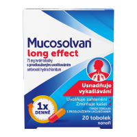 MUCOSOLVAN Long Effect 75mg, 20 tobolek