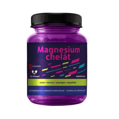Galmed Magnesium chelát 70 tablet