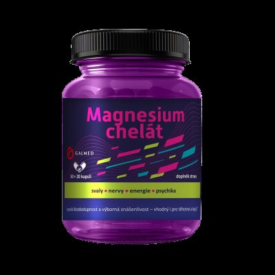 Galmed Magnesium chelát 70 tablet