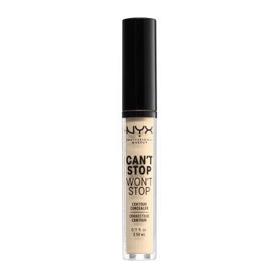 NYX Professional Make-up Can't Stop Won't Stop Tekutý korektor 01 Pale 3,5 ml