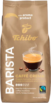 Tchibo Barista Caffe Crema zrnková káva 1 kg