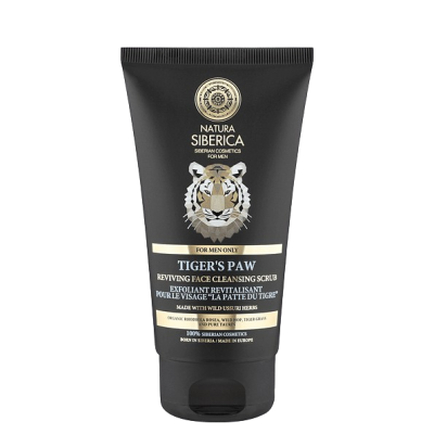 Natura Siberica II. jakost Čistící peeling pro oživení pleti Tygří tlapa 150 ml