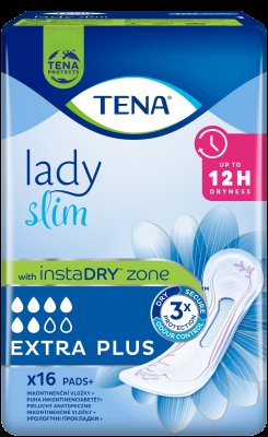 Tena Lady Slim Extra Plus inkontinenční vložky 16 ks