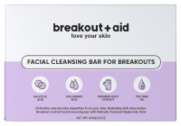 Breakout+aid Čistící mýdlo na problematickou pokožku s kyselinou salicylovou 100 g