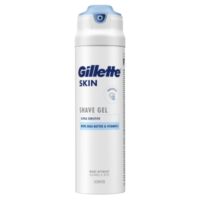 Gillette Skin Ultra Sensitive Gel na holení 200 ml