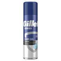 Gillette Series Čisticí gel na holení s dřevěným uhlím 200 ml