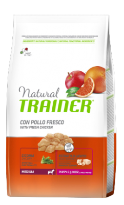 Trainer Natural Medium Ad. Hovezi a ryze 3 kg