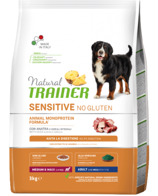 Trainer Natural SENS.No glut.Ad.M/M kachna 3 kg