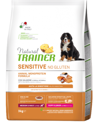 Trainer Natural SENS.No glut.Ad.M/M losos 3 kg