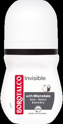 Borotalco Invisible kuličkový deodorant 50 ml