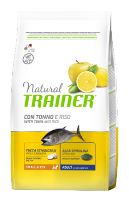 Trainer Natural Small&Toy Ad. Ryba a rýže 2 kg