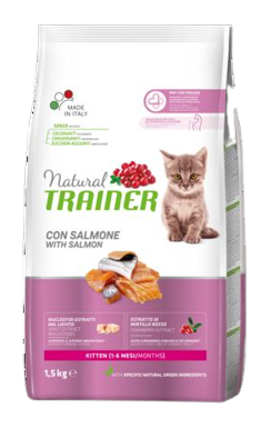 Trainer Natural Cat Kitten losos 1.5 kg