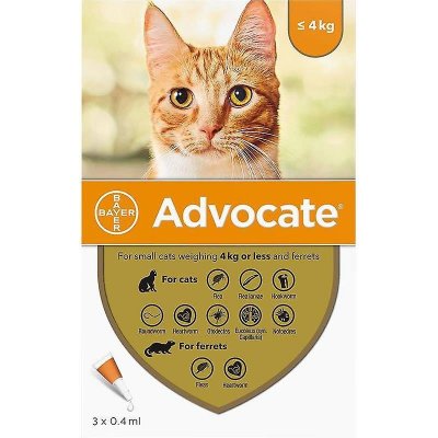 Advocate For Cats do 4kg 3 x 0.4 ml