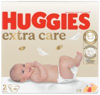 Huggies Extra Care 2, 82 ks