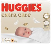 Huggies Extra Care 1, 84 ks