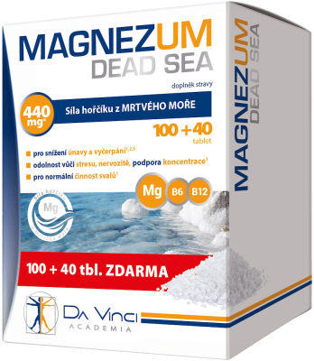 Magnezum Dead Sea Da Vinci Academia tbl.100+40