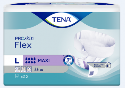 Tena II. jakost Flex Maxi Large Inkontinenční kalhotky 22 ks