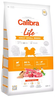 Calibra Granule pro dospělé psy malých plemen - jehněčí 1,5kg 1.5 kg