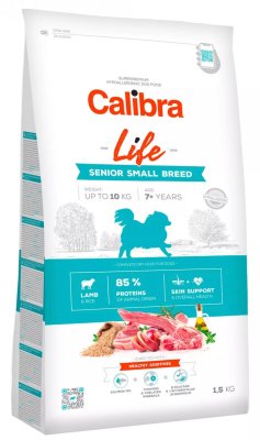Calibra Granule pro starší psy malých plemen - jehněčí 1,5kg 1.5 kg