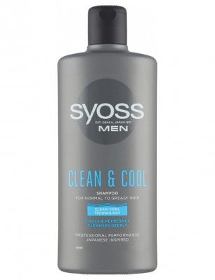 Syoss Pánský šampon na vlasy Clean & Cool 440 ml