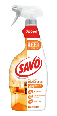 Savo Bez chloru Odmašťovač sprej 700 ml