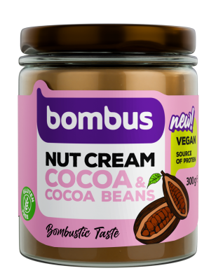 Bombus Nuts Energy Dark chocolate & Cocoa beans 300 g