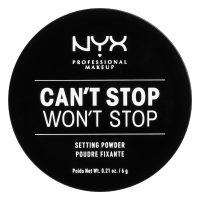 NYX Professional Makeup Professional Makeup Can't Stop Won't Stop Setting Powder Fixační pudr - 06 Banana 6 g
