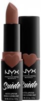 NYX Professional Makeup Suede Matte Lipstick Matná rtěnka - AFree Spirit 3.5 g