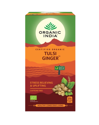 Organic India Tulsi Ginger BIO 25 sáčků 25 ks