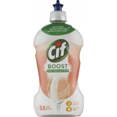 Cif Boost Leštidlo do myčky nádobí 450 ml