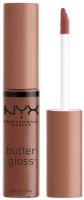 NYX Professional Makeup Butter Gloss - Lesk na rty - 17 Ginger Snap 8 ml NYX Professional Makeup Butter Gloss - Lesk na rty - 17 Ginger Snap 8 ml