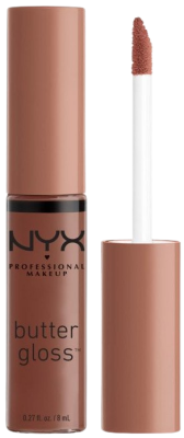 NYX Professional Makeup Butter Gloss - Lesk na rty - 17 Ginger Snap 8 ml NYX Professional Makeup Butter Gloss - Lesk na rty - 17 Ginger Snap 8 ml
