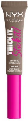 NYX Professional Makeup Thick It Stick It Řasenka na obočí - 01 Taupe 7 ml