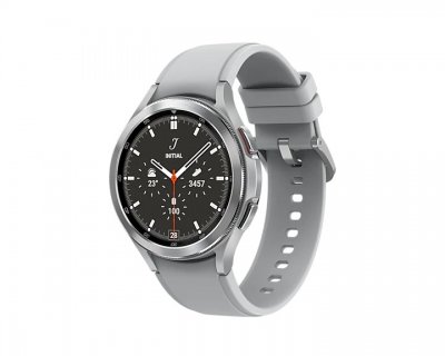 Samsung Galaxy Watch 4 Classic (46 mm), LTE, stříbrná