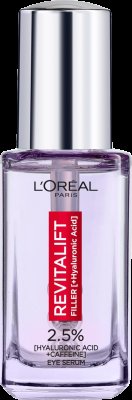 L'Oréal Paris Revitalift Filler oční sérum s 2,5% kyselinou hyaluronovou 20 ml L'Oréal Paris Revitalift Filler oční sérum s 2,5% kyselinou hyaluronovou 20 ml
