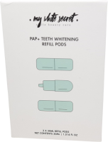 My White Secret Náhradní gely pro sadu na bělení zubů PAP+ 3x 10 ml