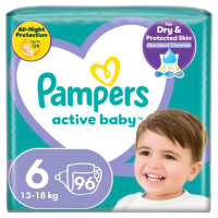 Pampers Active Baby Mega Pack S6 96 ks