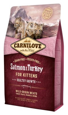 Carnilove Cat Kitten Salmon & Turkey Grain Free 2 kg