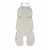 Leokid 3D Prodyšná podložka Baby Newborn Cotton Gray Mist 1 ks