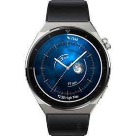 Huawei Hodinky Watch GT 3 Pro 46mm s titanovým tělem a černým sportovním řemínkem