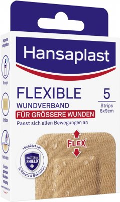 Hansaplast Flexible XXL elastická náplast 5 ks