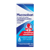 MUCOSOLVAN 15mg/2ml roztok 60 ml