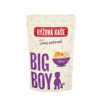 Big Boy Rýžová kaše Sweet and Salty Slaný karamel 350 g