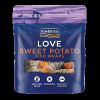 Fish4Dogs Pamlsky pro psy rybí závitky s batátou 100 g Fish4Dogs Pamlsky pro psy rybí závitky s batátou 100 g