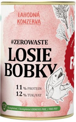 Pet Farm Family ZeroWaste Losie bobky - konzerva pro psy 400 g