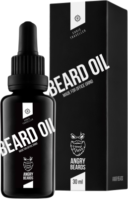 Angry Beards Beard Oil Olej na vousy Christopher the Traveller 30 ml